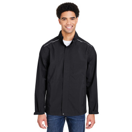 Core 365 CE712 Packable Rain Jacket - Black