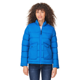 Core 365 CE720W Ladies Inspire Puffer Jacket - True Royal