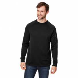 Core 365 CE800 Core 365 Unisex Fusion ChromaSoft Fleece Crew Pullover - Black