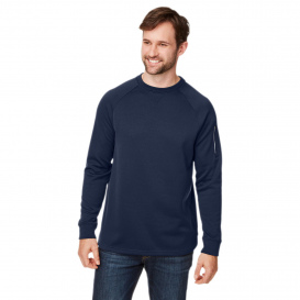 Core 365 CE800 Core 365 Unisex Fusion ChromaSoft Fleece Crew Pullover - Classic Navy