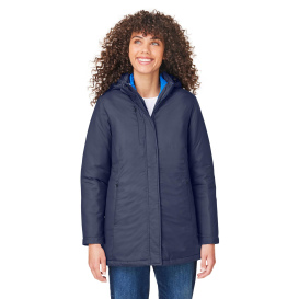 Core 365 CE725W Ladies Inspire 3-in-1 Jacket with Insulated Liner - Classic Navy/True Royal