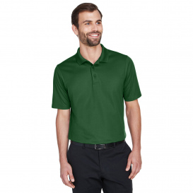 Devon & Jones DG20 CrownLux Performance Plaited Polo - Forest