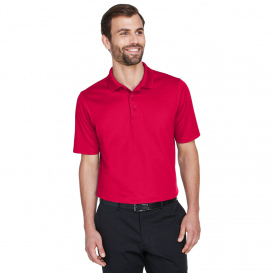 Devon & Jones DG20 CrownLux Performance Plaited Polo - Red