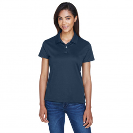 Devon & Jones DG200W Ladies Pima-Tech Jet Pique Polo - Navy