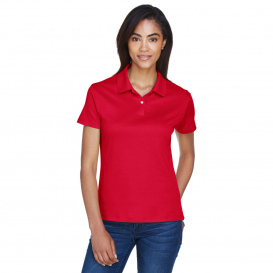 Devon & Jones DG200W Ladies Pima-Tech Jet Pique Polo - Red