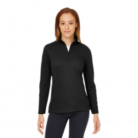 Devon & Jones DG400W New Classics Ladies Performance Quarter-Zip - Black