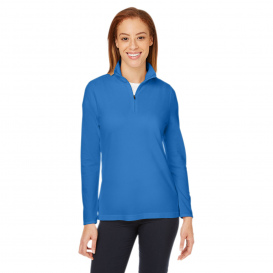 Devon & Jones DG400W New Classics Ladies Performance Quarter-Zip - French Blue