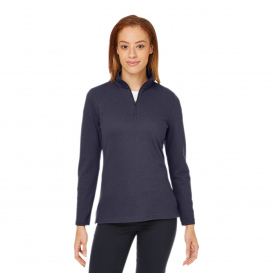 Devon & Jones DG400W New Classics Ladies Performance Quarter-Zip - Navy