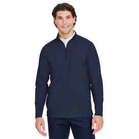 Devon & Jones DG410 CrownLux Windsor Welded Quarter-Zip - Navy