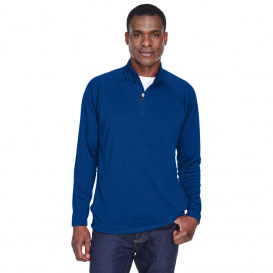 Devon & Jones DG440 Men\'s Stretch Tech-Shell Compass 1/4-Zip - True Royal