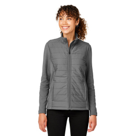 Devon & Jones DG704W Ladies New Classics Charleston Hybrid Jacket - Graphite Melange/Graphite