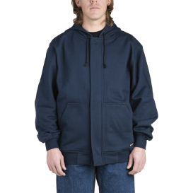 Berne FRSZ19 Flame Resistant Full-Zip Hooded Sweatshirt - Navy