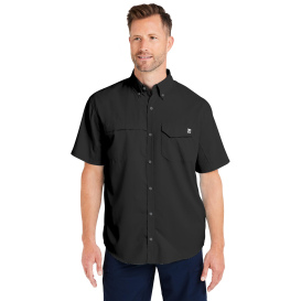 HUK H150171 Tide Point Short Sleeve Shirt - Black