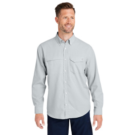 HUK H150172 Tide Point Long Sleeve Shirt - Harbor Mist