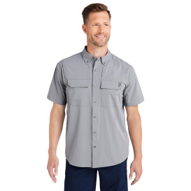 HUK H150183 Creekbed Short Sleeve Shirt - Night Owl