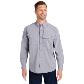 HUK H150184 Creekbed Long Sleeve Shirt - Night Owl