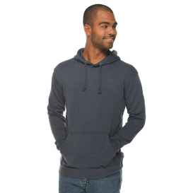 Lane Seven LS13001 Unisex French Terry Pullover Hooded Sweatshirt - Heather Denim