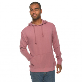 Lane Seven LS13001 Unisex French Terry Pullover Hooded Sweatshirt - Mauve