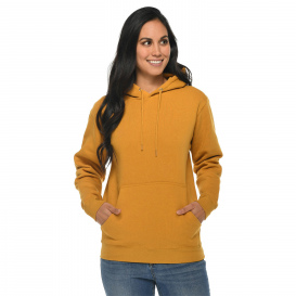 Lane Seven LS14001 Unisex Premium Pullover Hooded Sweatshirt - Mustard