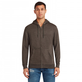 Lane Seven LS14003 Unisex Premium Full-Zip Hooded Sweatshirt - Charcoal Heather