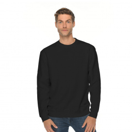 Lane Seven LS14004 Unisex Premium Crewneck Sweatshirt - Black