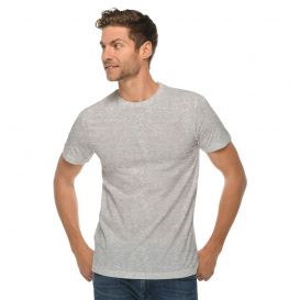 Lane Seven LS15000 Unisex Deluxe T-Shirt - Heather Grey