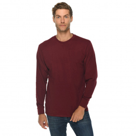 Lane Seven LS15009 Unisex Long Sleeve T-Shirt - Burgundy