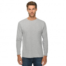 Lane Seven LS15009 Unisex Long Sleeve T-Shirt - Heather Grey