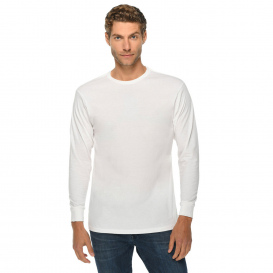 Lane Seven LS15009 Unisex Long Sleeve T-Shirt - White