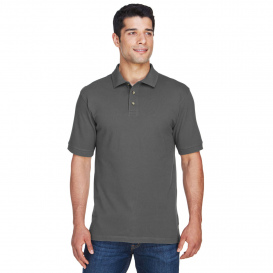 Harriton Men's Ringspun Cotton Pique Polo