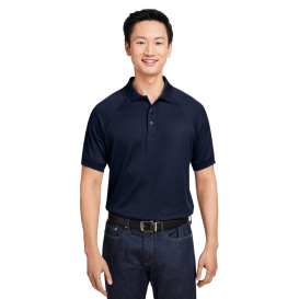 Harriton M208 Mens Charge Snag and Soil Protect Polo - Dark Navy