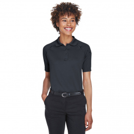 Harriton M211W Ladies Advantage Snag Protection Plus Tactical Polo - Dark Charcoal