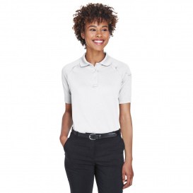 Harriton M211W Ladies Advantage Snag Protection Plus Tactical Polo - White