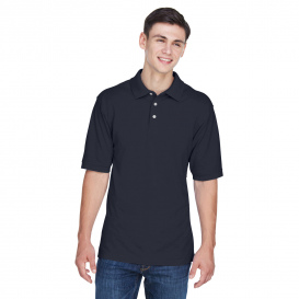 Harriton M265 Men\'s 5.6oz. Easy Blend Polo - Navy