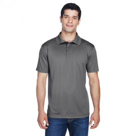 Harriton M315 Men\'s 4oz. Polytech Polo - Charcoal