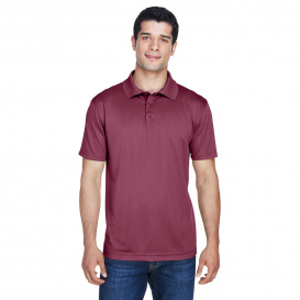 Harriton M315 Men\'s 4oz. Polytech Polo - Maroon