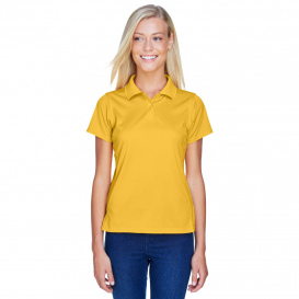 Harriton M315W Ladies 4 oz. Polytech Polo - Gold