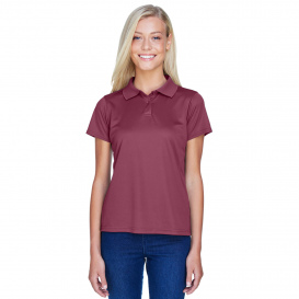 Harriton M315W Ladies 4 oz. Polytech Polo - Maroon