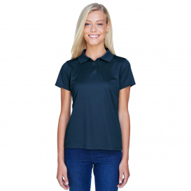 Harriton M315W Ladies 4 oz. Polytech Polo - Navy