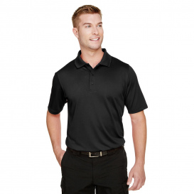 Harriton M348 Men\'s Advantage Snag Protection Plus IL Polo - Black