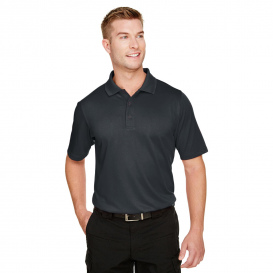 Harriton M348 Men\'s Advantage Snag Protection Plus IL Polo - Dark Charcoal