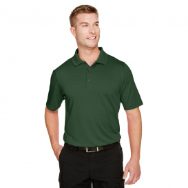 Harriton M348 Men\'s Advantage Snag Protection Plus IL Polo - Dark Green