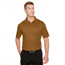 Harriton M348 Men\'s Advantage Snag Protection Plus IL Polo - Duck Brown