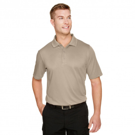 Harriton M348 Men\'s Advantage Snag Protection Plus IL Polo - Khaki