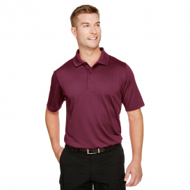 Harriton M348 Men\'s Advantage Snag Protection Plus IL Polo - Maroon