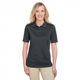 Harriton M348W Ladies Advantage Snag Protection Plus IL Polo - Dark Charcoal