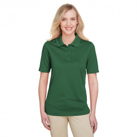 Harriton M348W Ladies Advantage Snag Protection Plus IL Polo - Dark Green