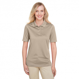 Harriton M348W Ladies Advantage Snag Protection Plus IL Polo - Khaki