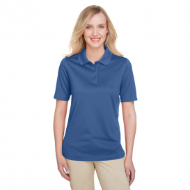 Harriton M348W Ladies Advantage Snag Protection Plus IL Polo - Pool Blue