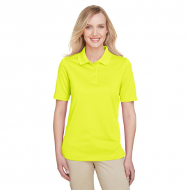 Harriton M348W Ladies Advantage Snag Protection Plus IL Polo - Safety Yellow